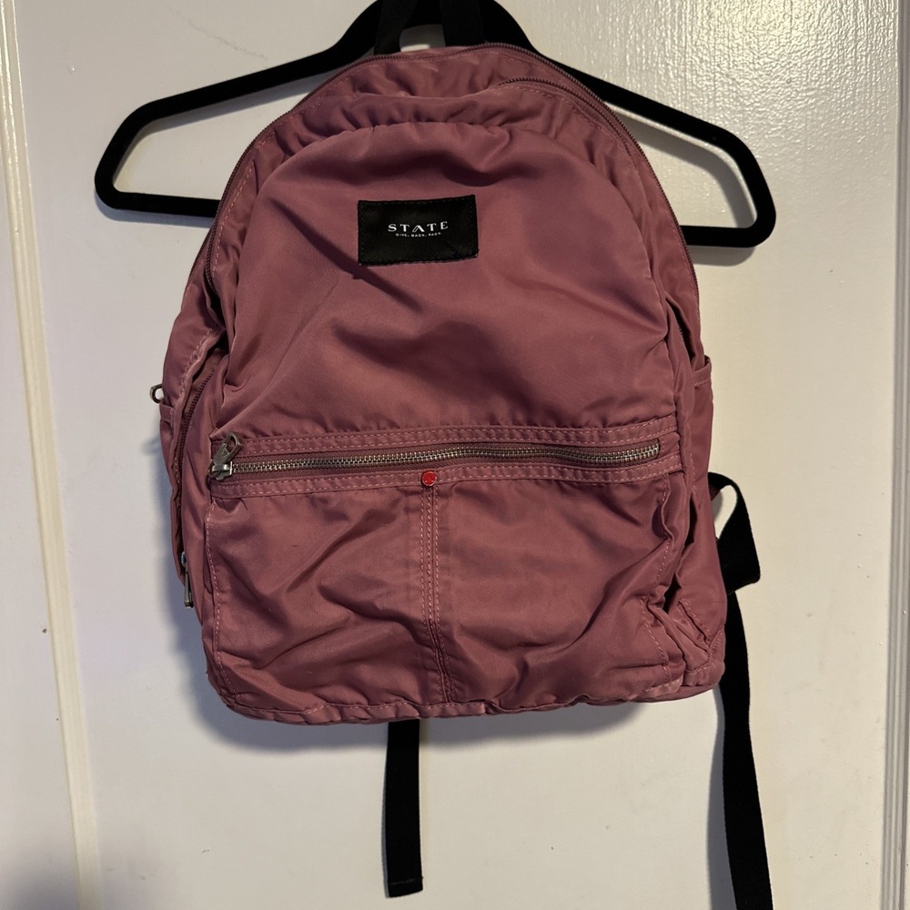 STATE BACKPACK Girls kids magenta pink purple State Kane backpack